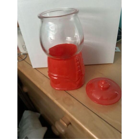 BRAND NEW Target Glass Gumball Machine, Red - Picture 1 of 2